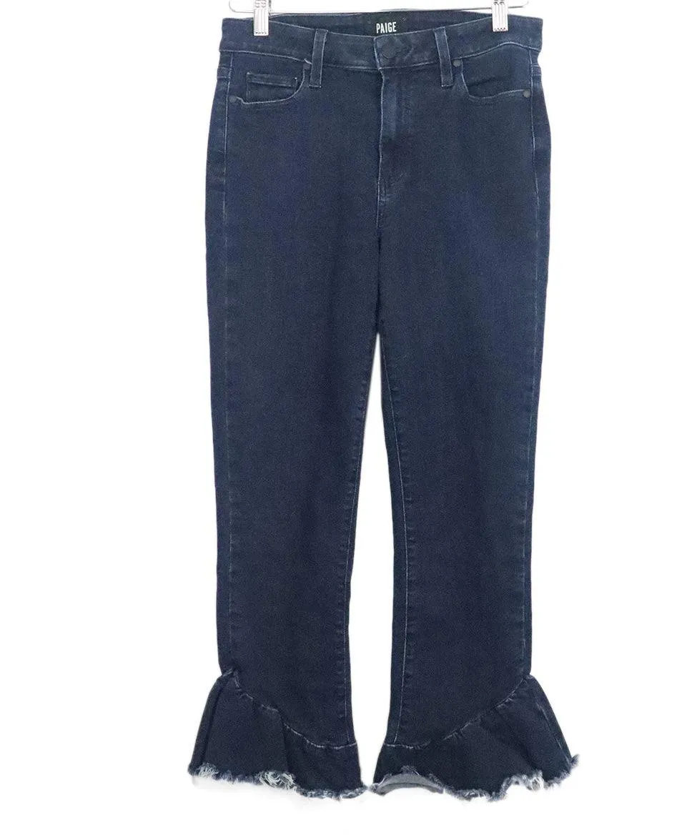 Paige Dark Blue Jeans sz 4