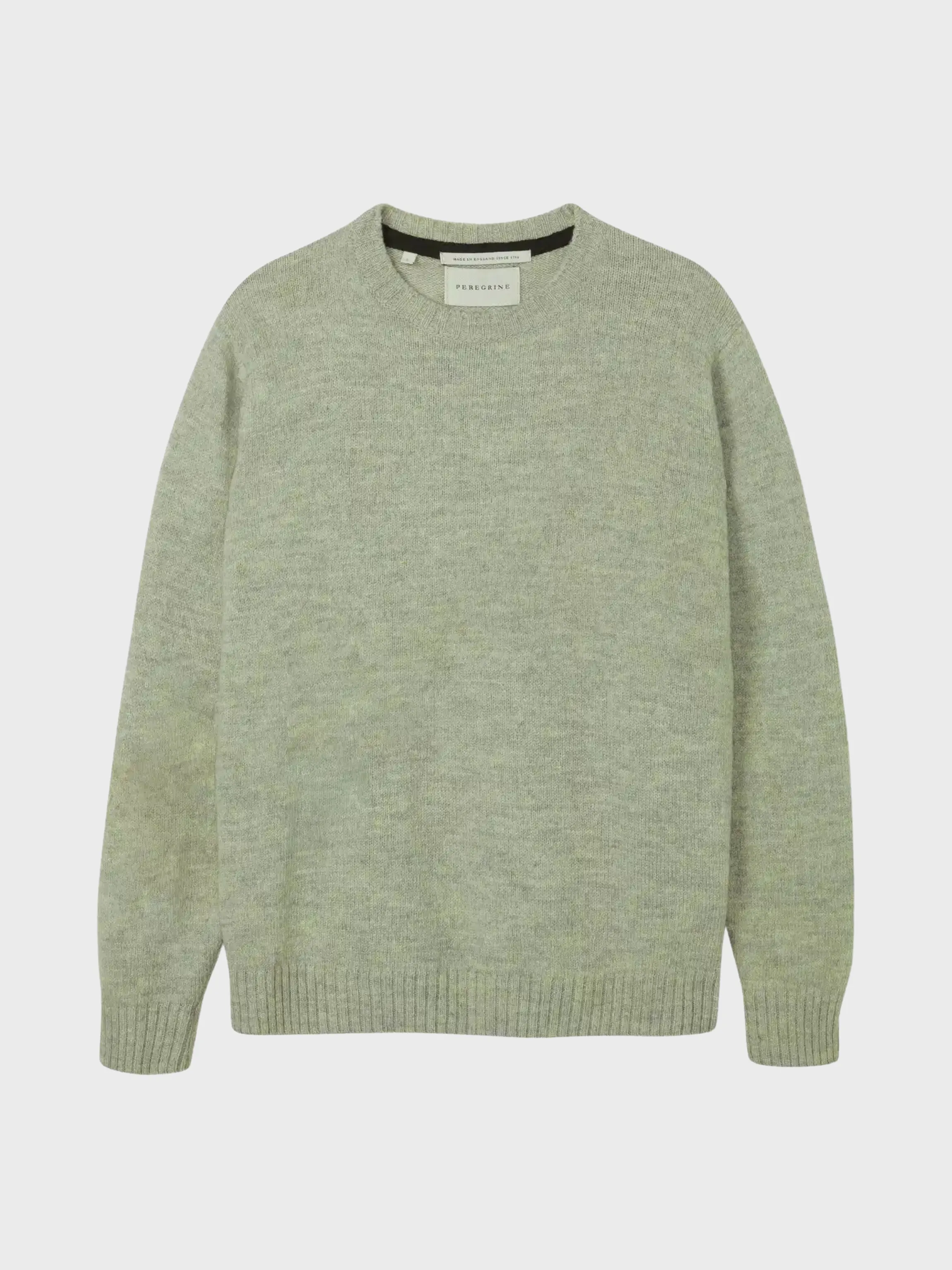 Peregrine Sweater Makers Stitch Crew Jumper Mint