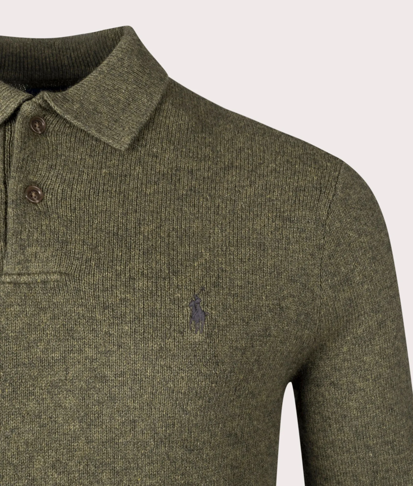 Polo Collar Knit Jumper