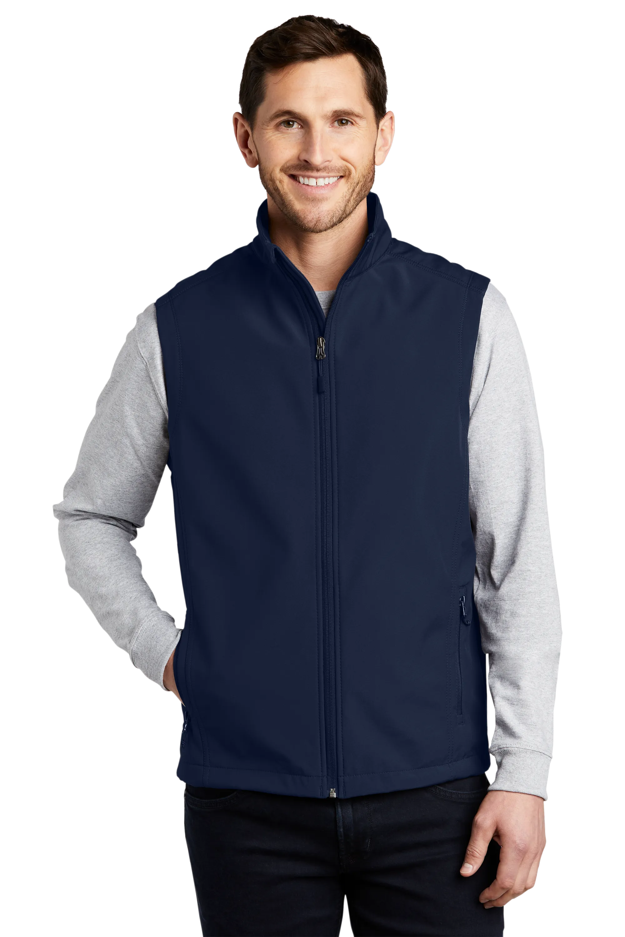 Port Authority® Core Soft Shell Vest - Dress Blue Navy