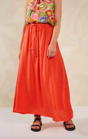 Portofino Maxi Skirt, Aperol