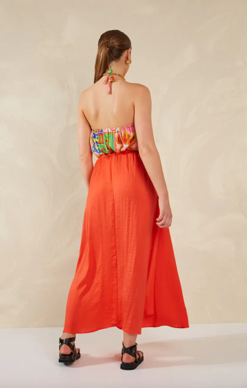 Portofino Maxi Skirt, Aperol