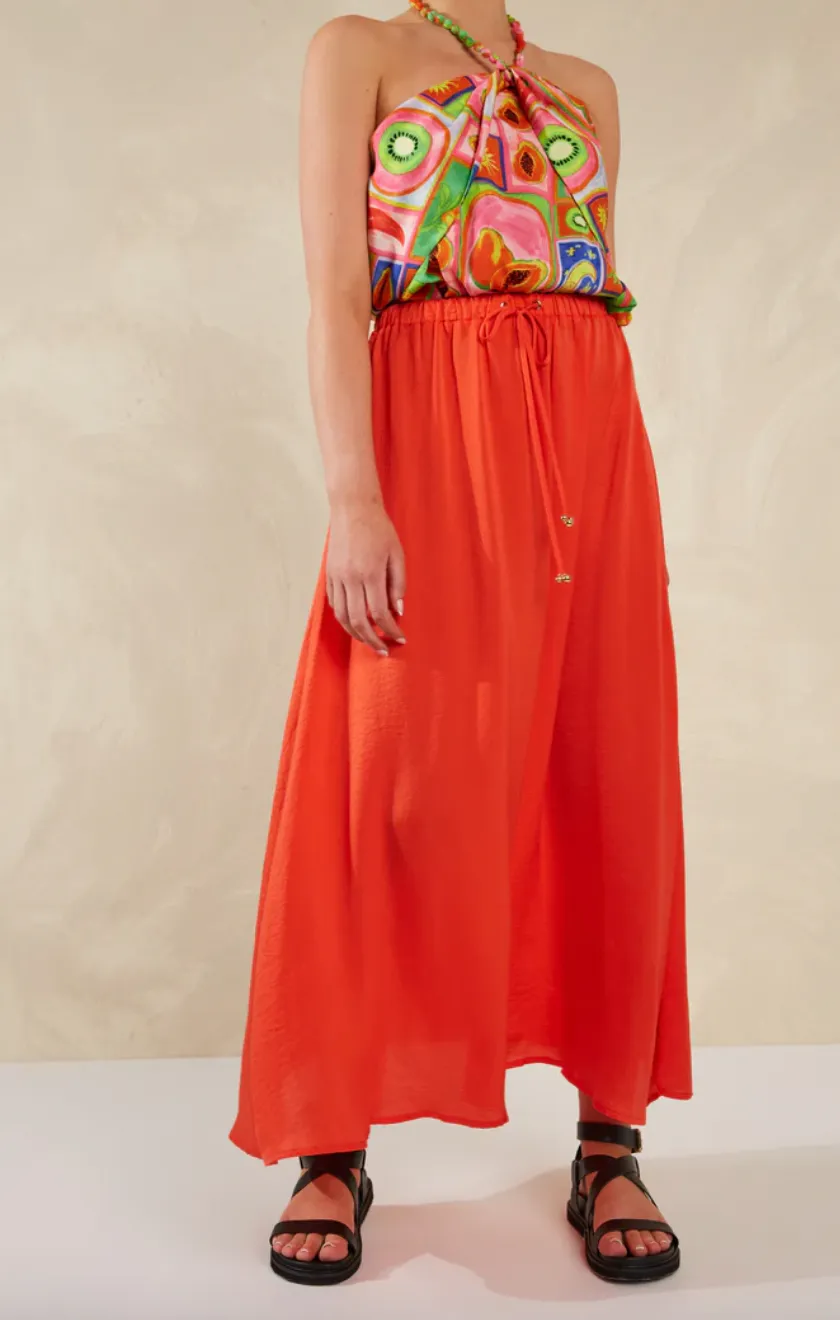 Portofino Maxi Skirt, Aperol