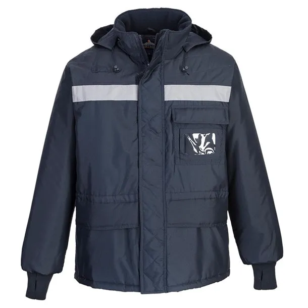 Portwest Navy Coldstore Jacket Size L - BB103-L