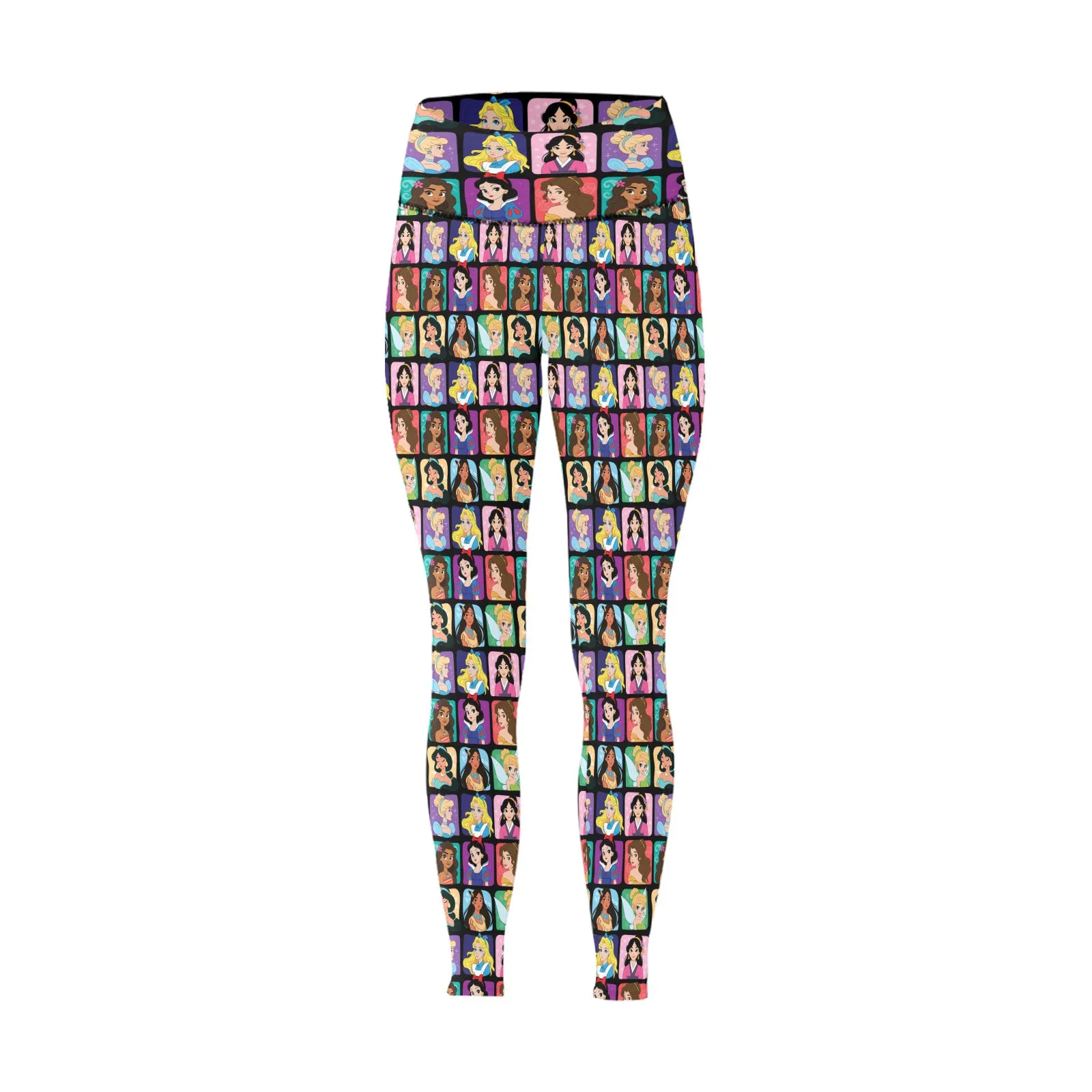 Princess Portraits Women's Athletic Leggings