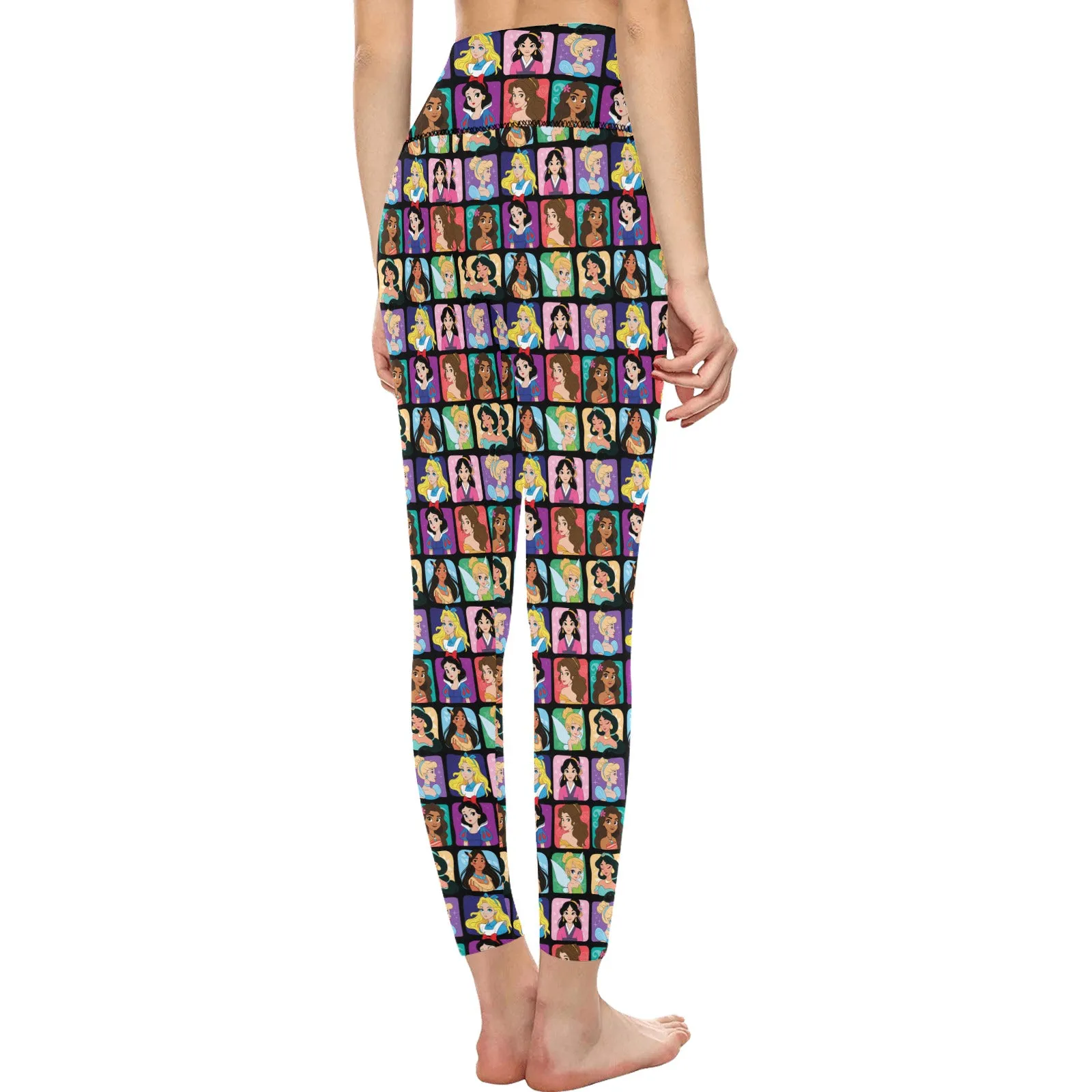 Princess Portraits Women's Athletic Leggings