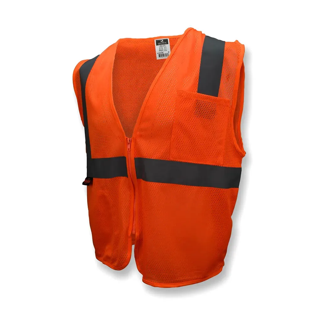 Radians SV2Z Economy Type R Class 2 Mesh Safety Vest with Zipper