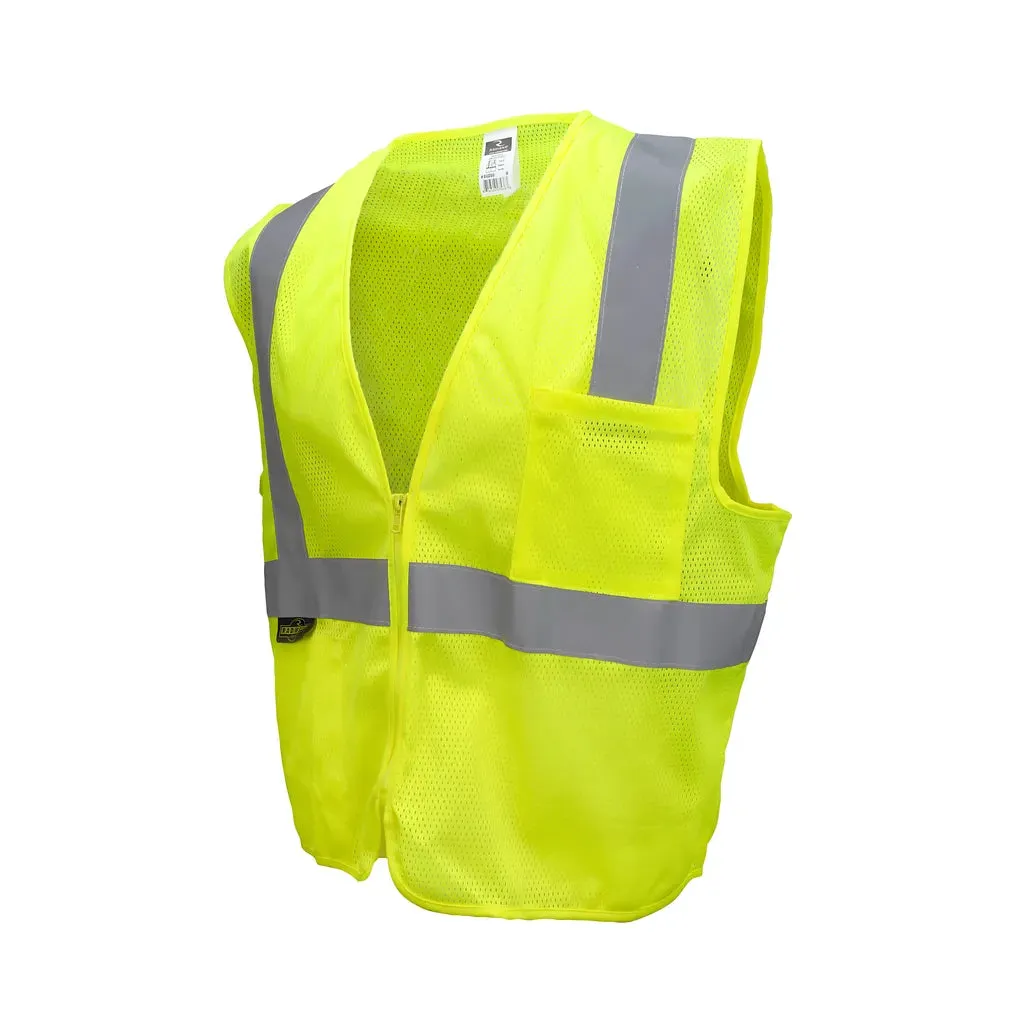 Radians SV2Z Economy Type R Class 2 Mesh Safety Vest with Zipper