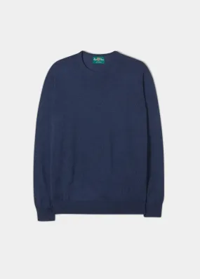 Radstone Men's Merino Wool Jumper in Indigo - Regular Fit