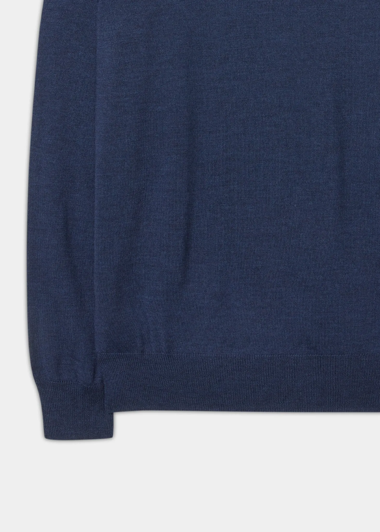 Radstone Men's Merino Wool Jumper in Indigo - Regular Fit