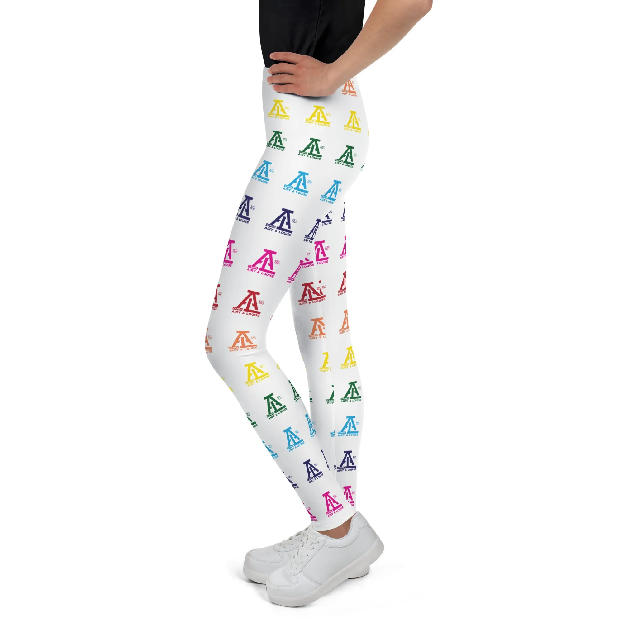 Rainbow Tiled Youth Leggings