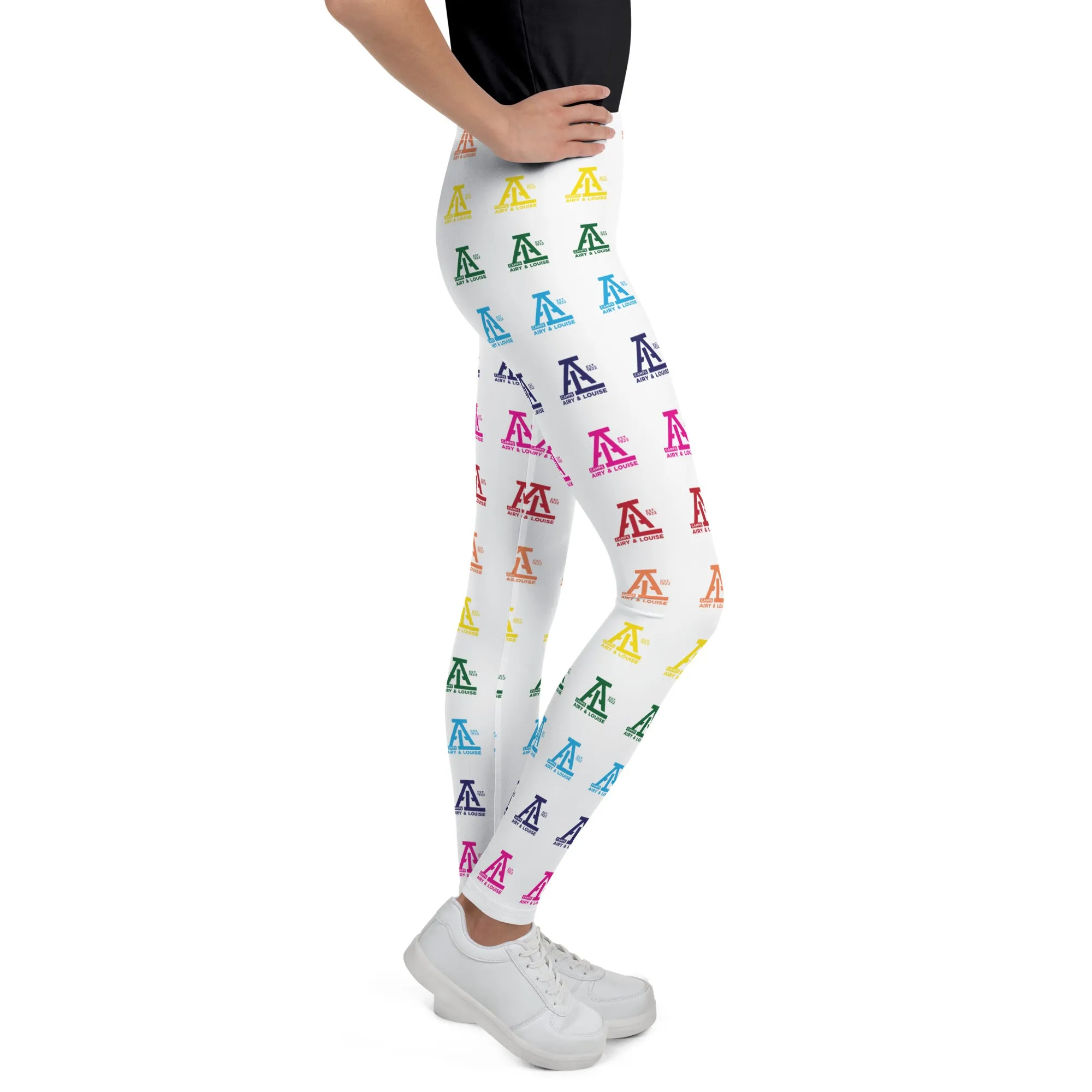 Rainbow Tiled Youth Leggings