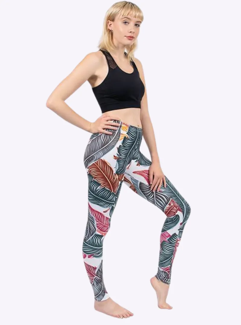 Regular Leggings (8-12 UK Size) - Cool Palms