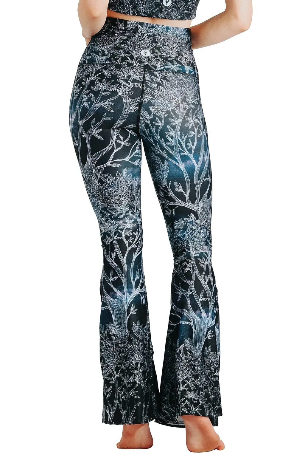 Root To Rise Printed Bell Bottoms