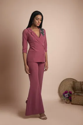 Rose Pink Pant Suit