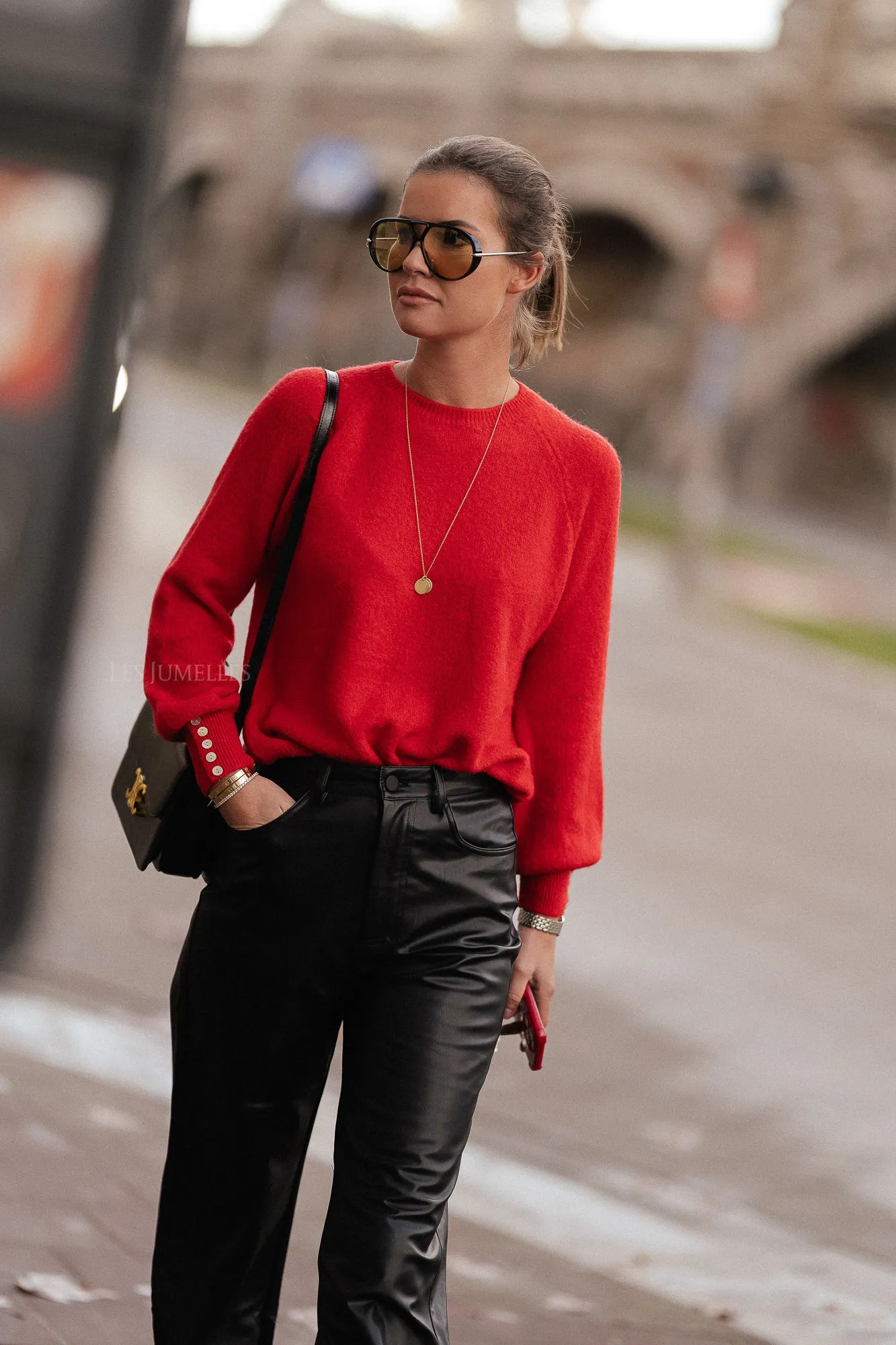 Ruby jumper red