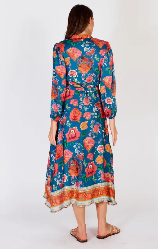 Ruby Yaya - Mexican Flower Maxi Dress