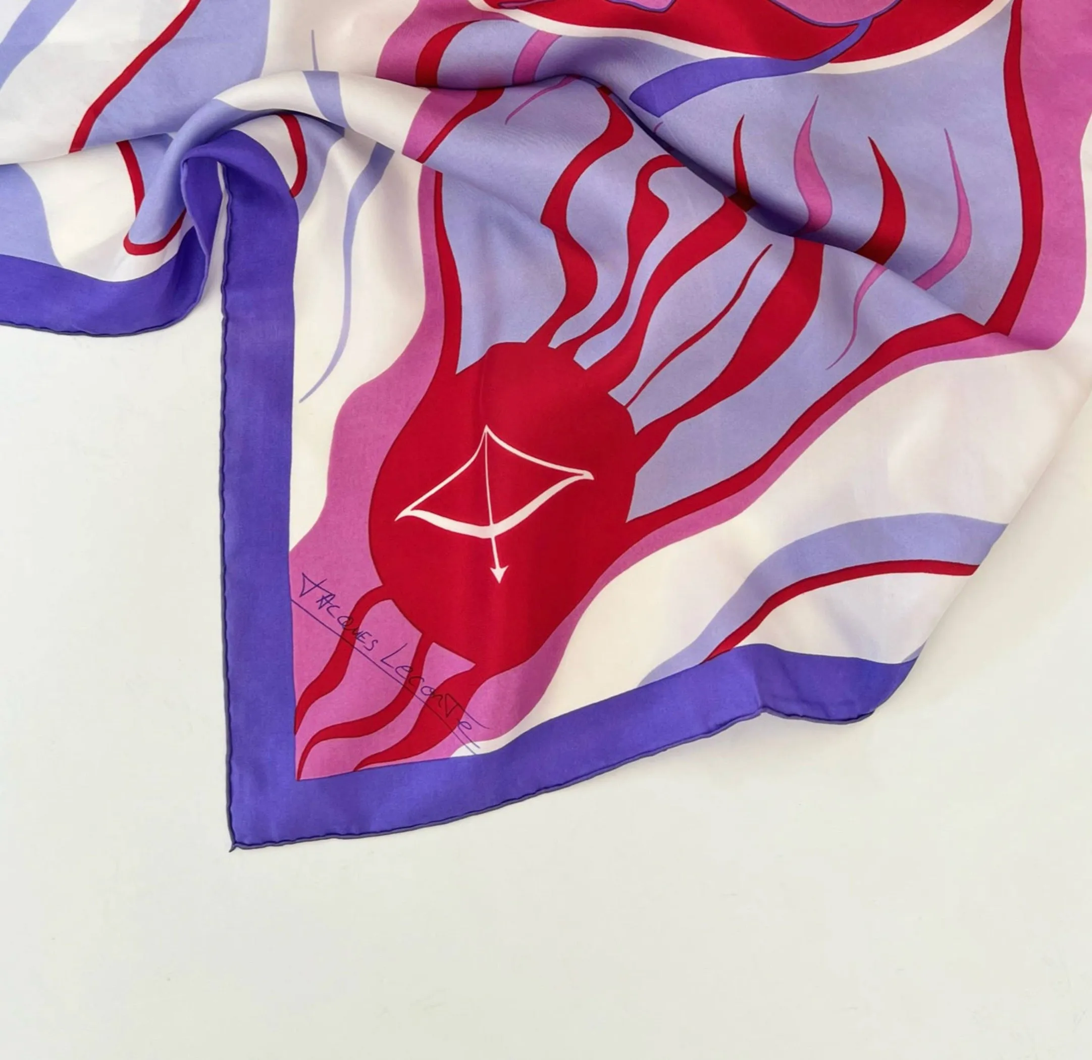 SAGITTARIUS SILK SCARF - JACQUES LECONTE