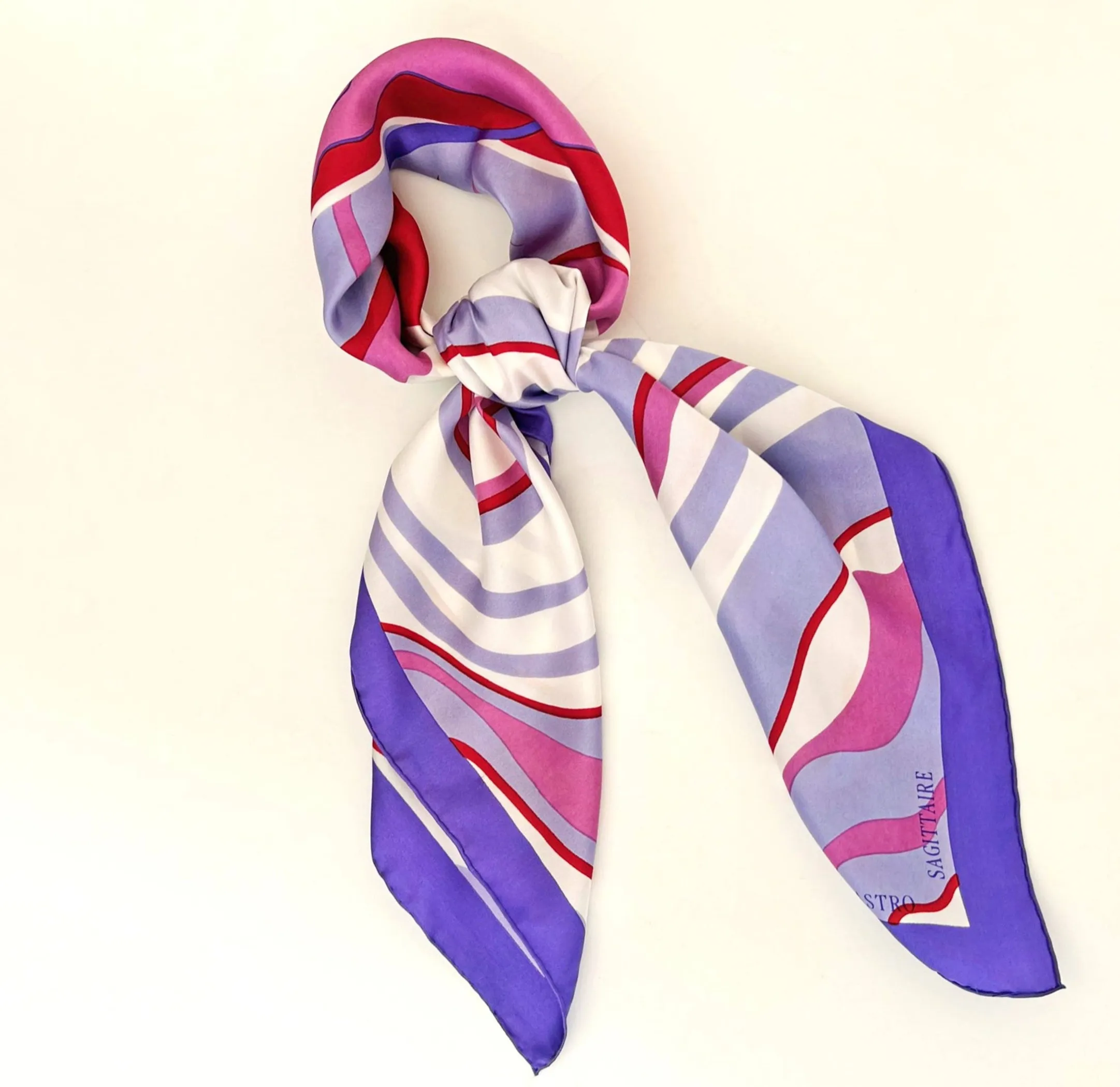 SAGITTARIUS SILK SCARF - JACQUES LECONTE