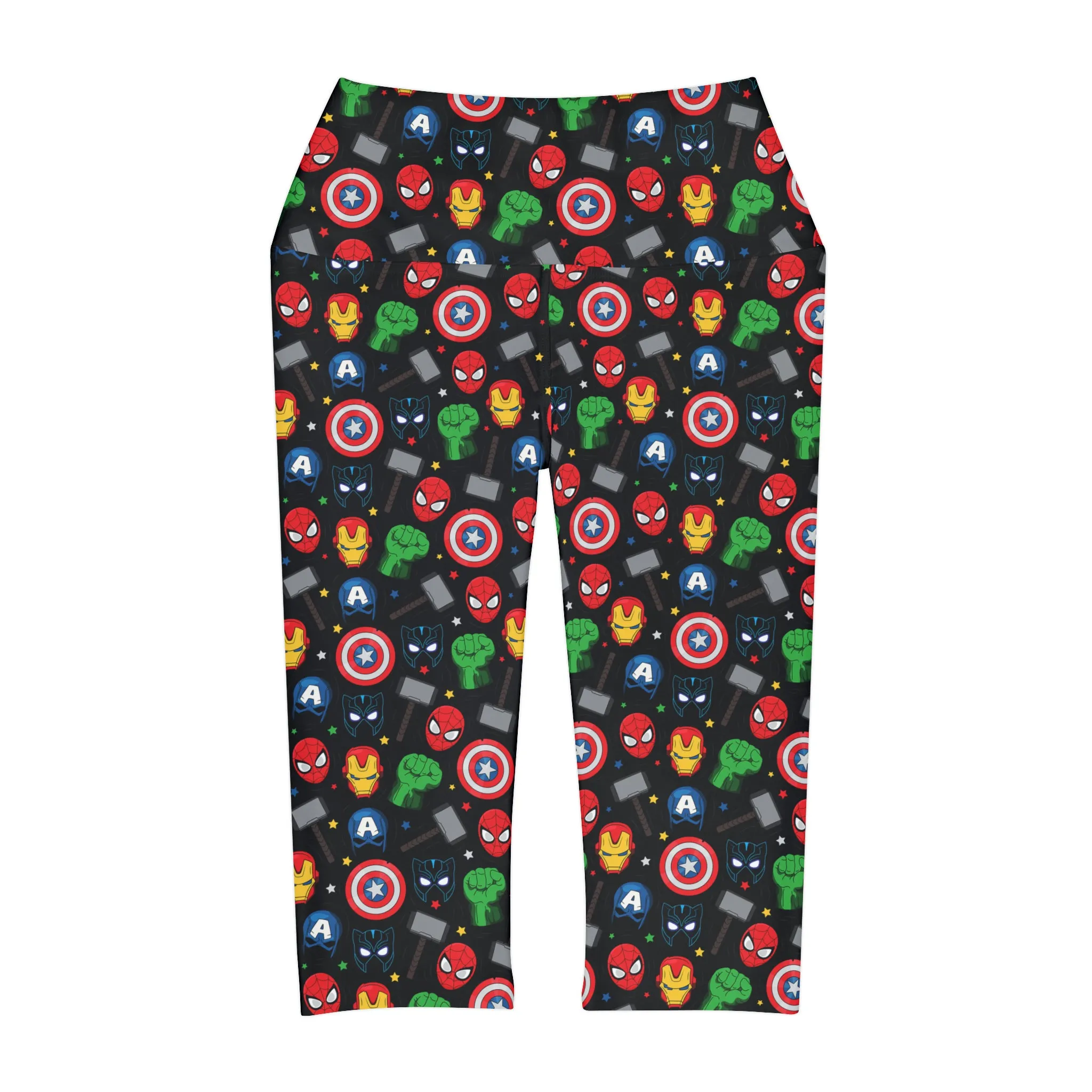 Super Heroes Athletic Capri Leggings