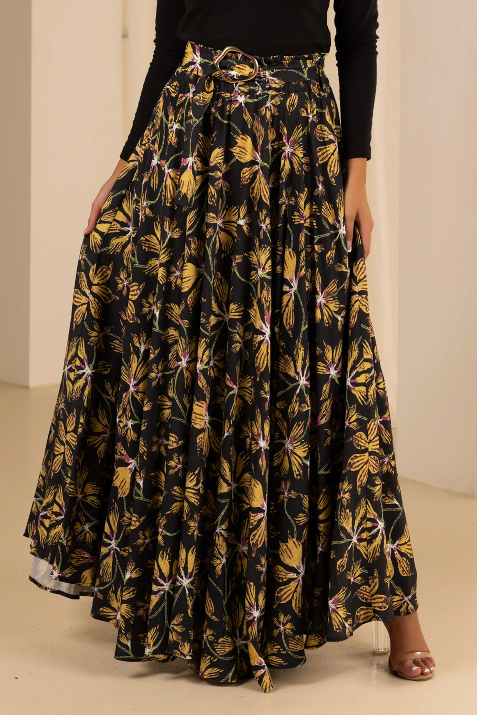 The Grand Azaleas Maxi Skirt