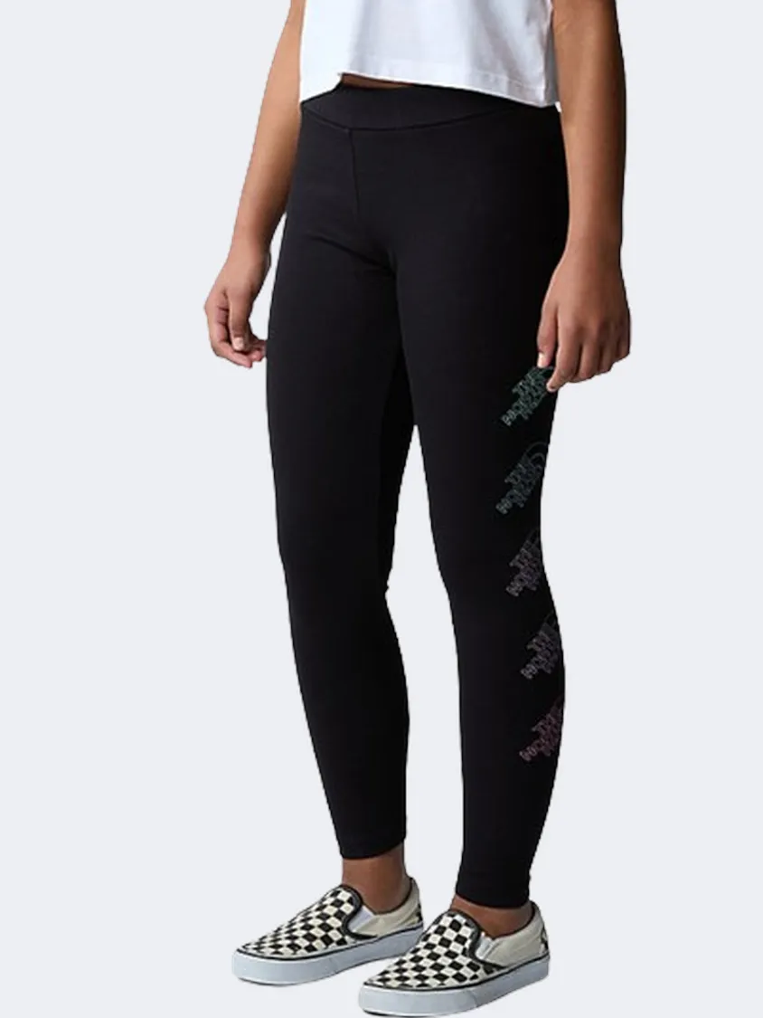 The North Face Graphic 2 Girls Lifestyle Tight Black