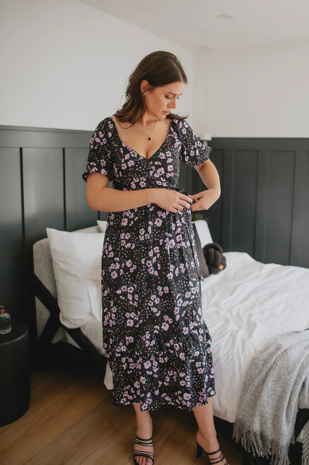 The Poppie Midi Dress by Saltwater Luxe