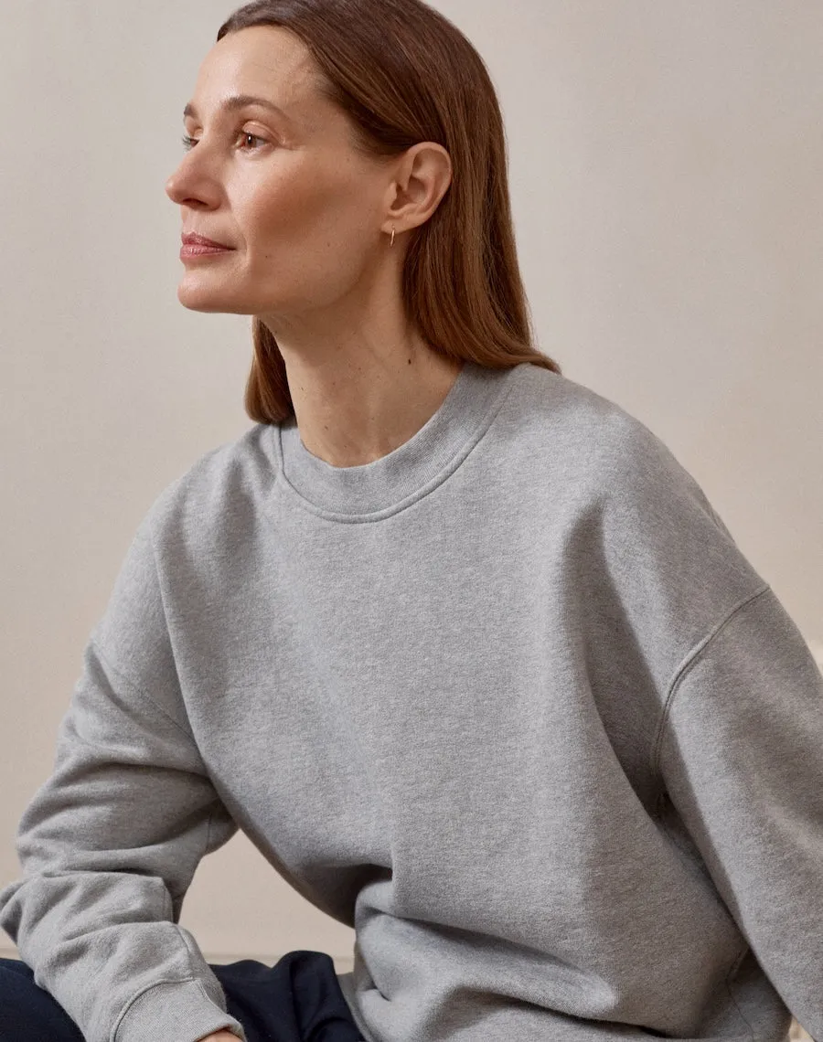 The Relaxed-fit SWEATSHIRT - Slate Grey