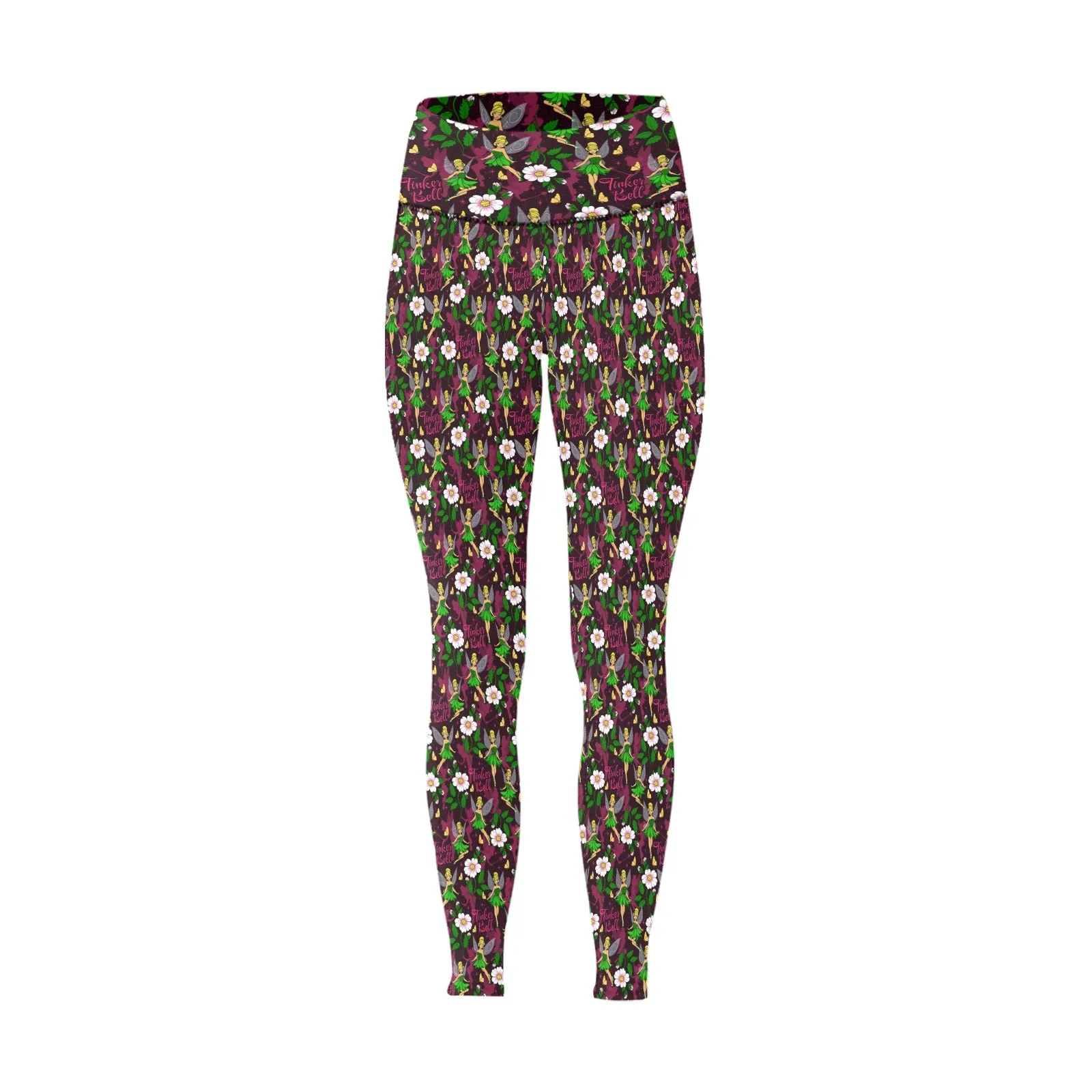 Tinker Bell Women's Athletic Leggings