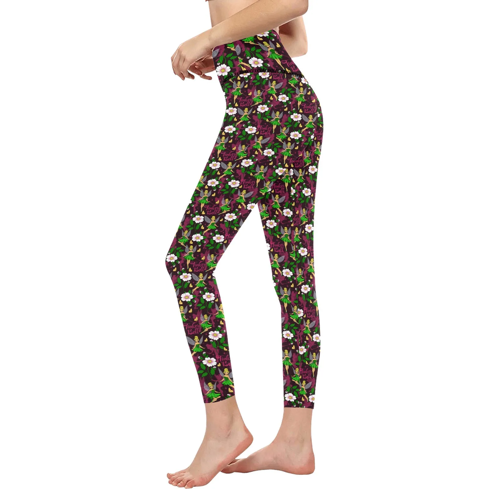 Tinker Bell Women's Athletic Leggings