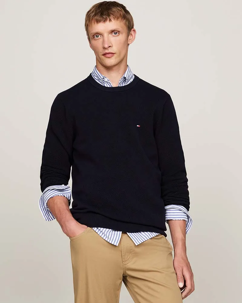 Tommy Hilfiger Structure Crew Neck