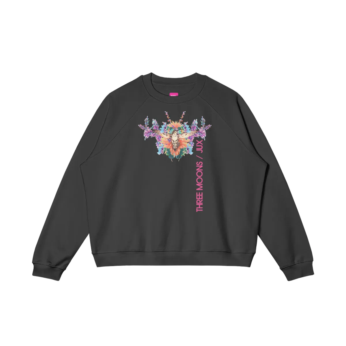 Unisex Embroidered Heavyweight Fleece-lined Sweatshirt