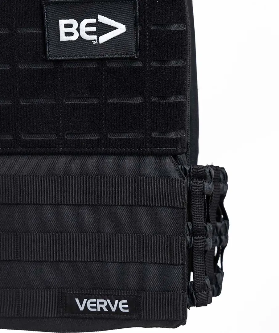 VERVE Tactical Vest Plate Carrier - Black