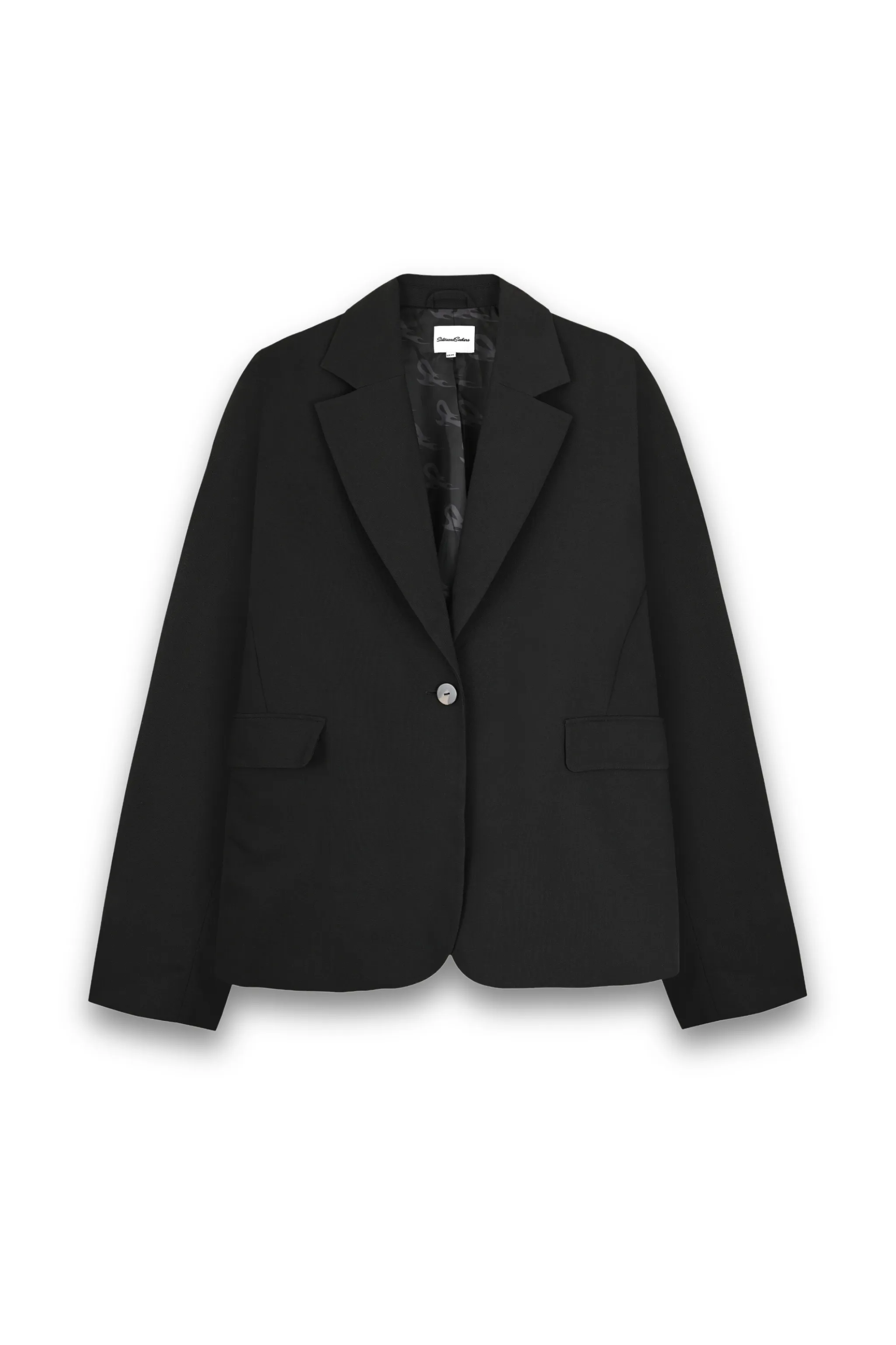 Vice Boxy Blazer in Black