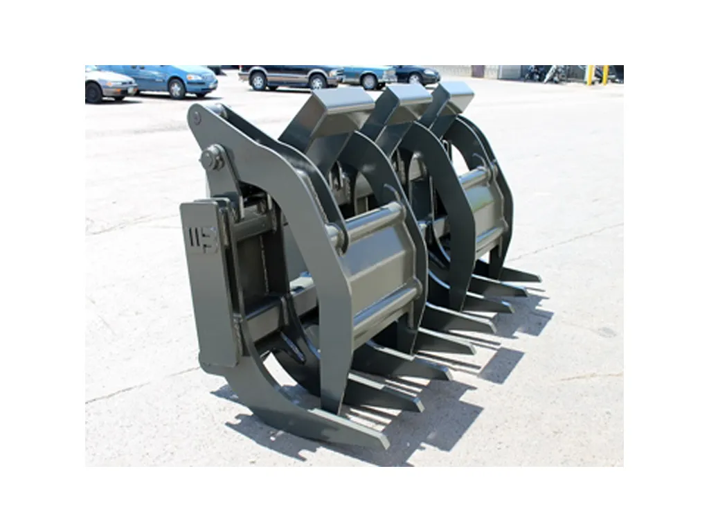 WERK-BRAU Grapple Rake for Wheel loaders 30,000 - 33,000 lbs. (class 3.5)