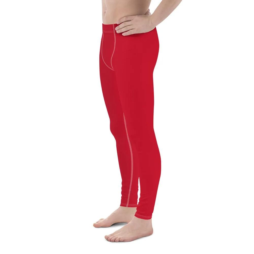 Wicked Lines Unisex Leggings (Red)