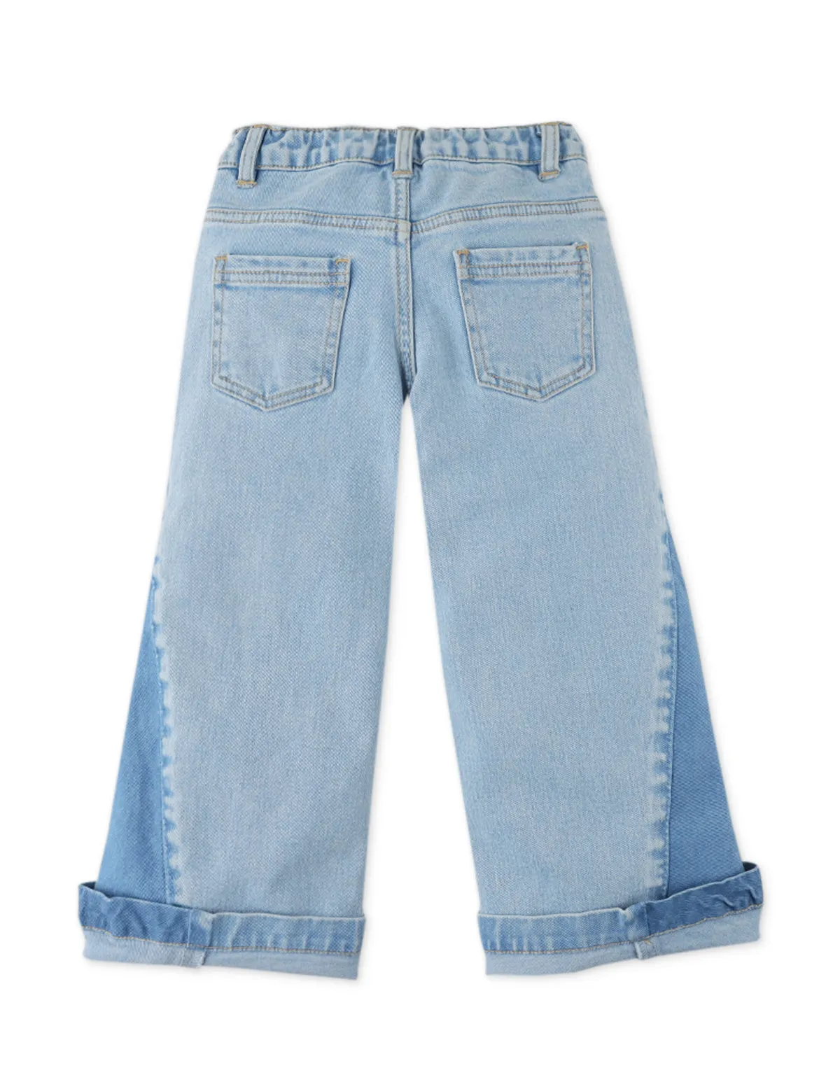 Wide Leg Denim Jeans