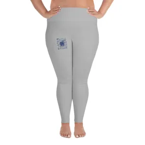 Wild Rose Alumni Collage Plus Size Leggings