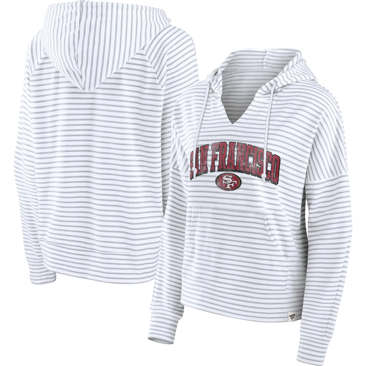 Women's 49ers Fundamentals French Terry Pullover Hoodie