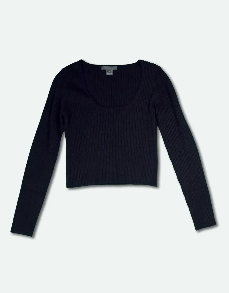 Women's Simona Long Sleeve Jumper - Black