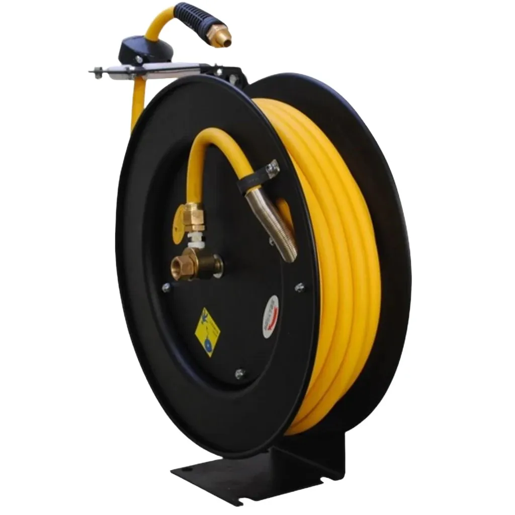 XStream 50ft Auto Retractable Air Hose Reel with Hi-Flex Hose