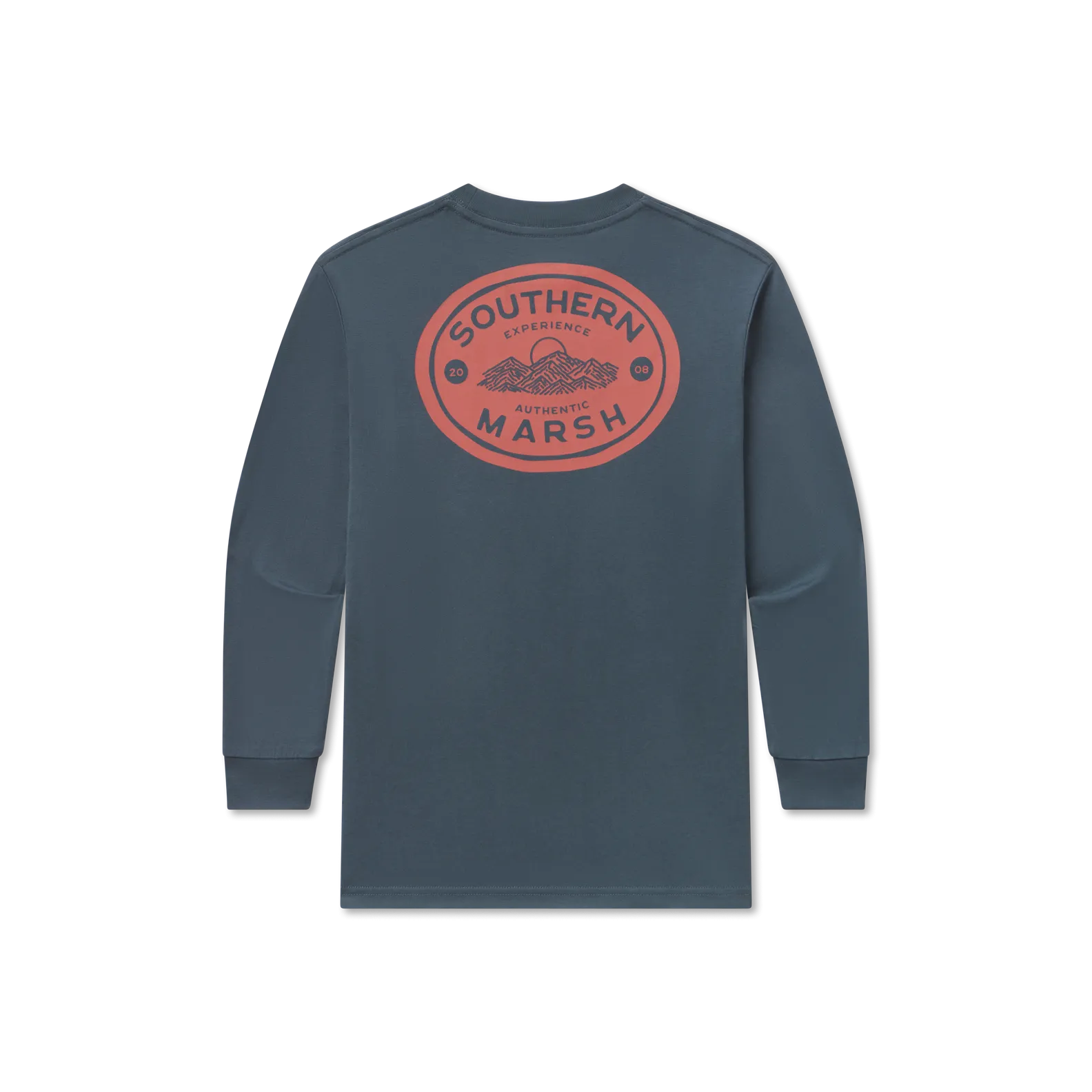 Youth Branding - Mountain Medallion - Long Sleeve Tee