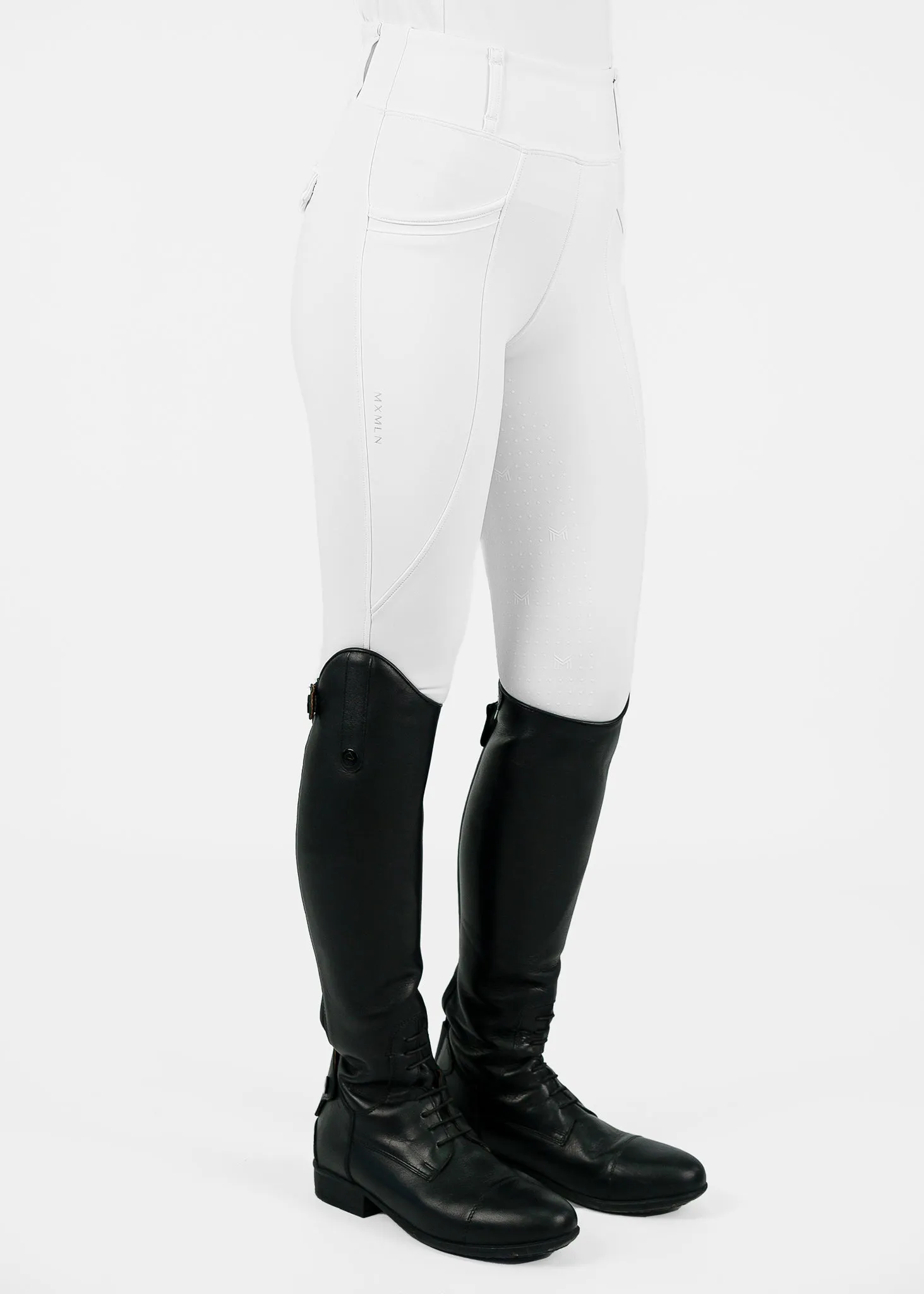 YR Pro Riding Leggings (White)