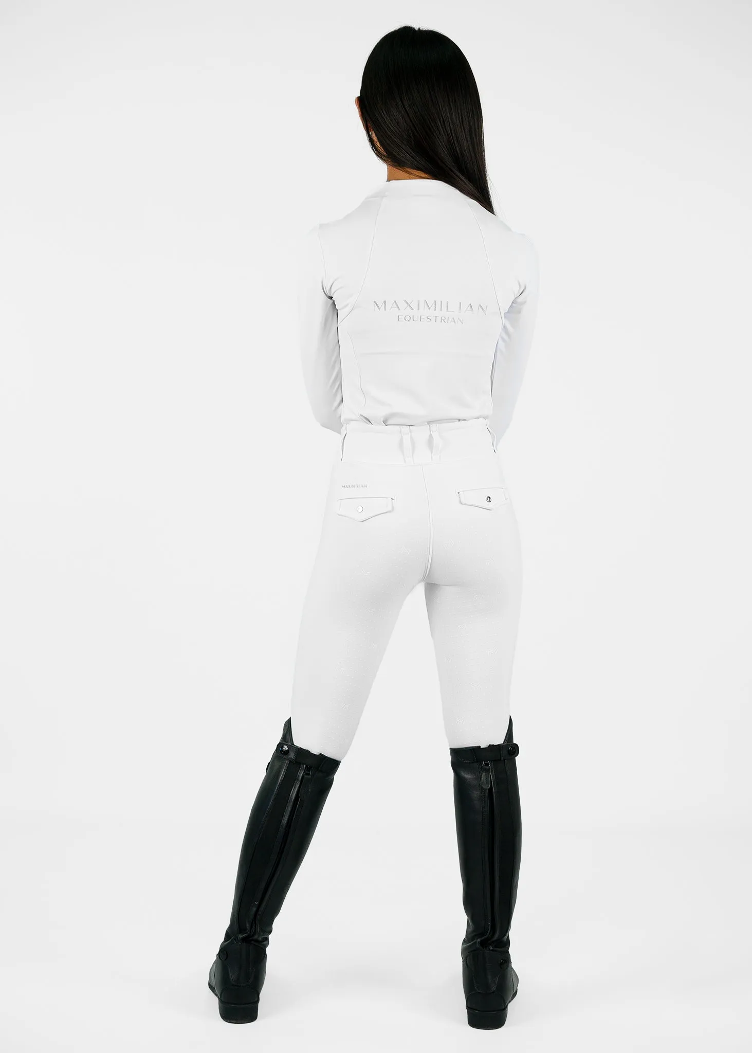 YR Pro Riding Leggings (White)